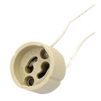 Lempos lizdas GZ10 su 15cm laidu-0