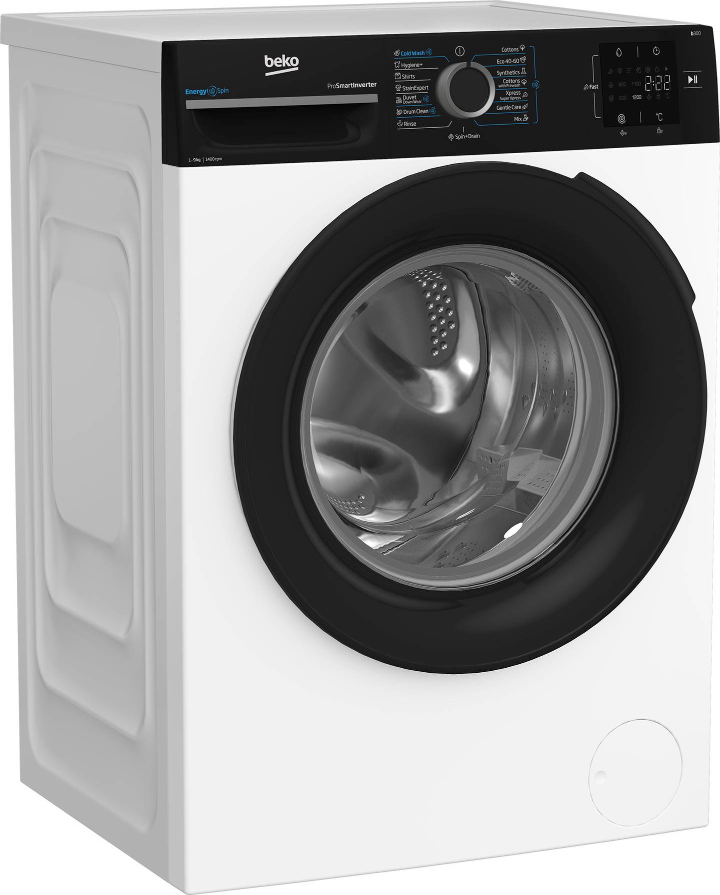 Skalbyklė BEKO BM3WFSU39413WPBB1, 9 kg - 2