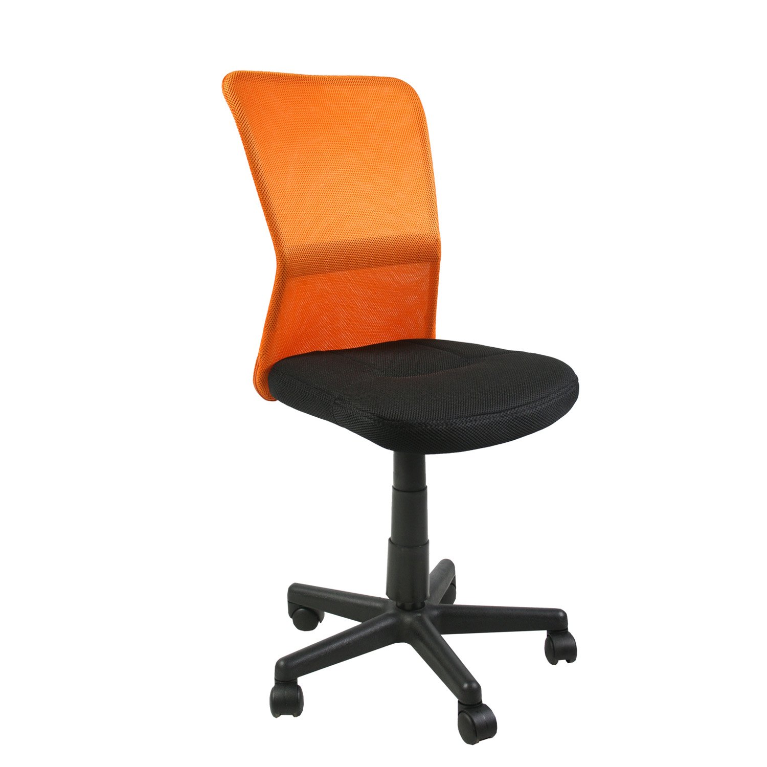 Biuro kėdė BELICE, 41x42x83-93 cm, oranžinė