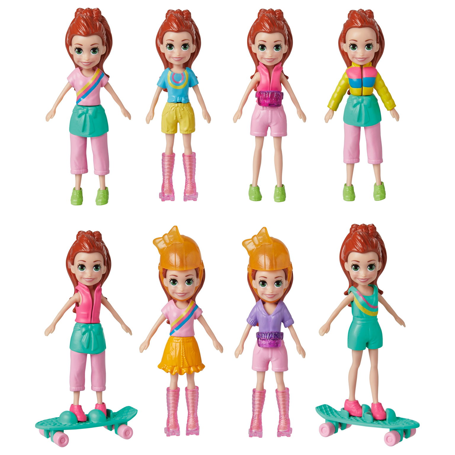 Polly Pocket vidutinio dydžio lėlės mados rinkinys, įvairių dizainų-2