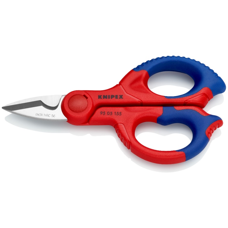 Elektriko žirklės Knipex 9505155SB, 155 mm-0