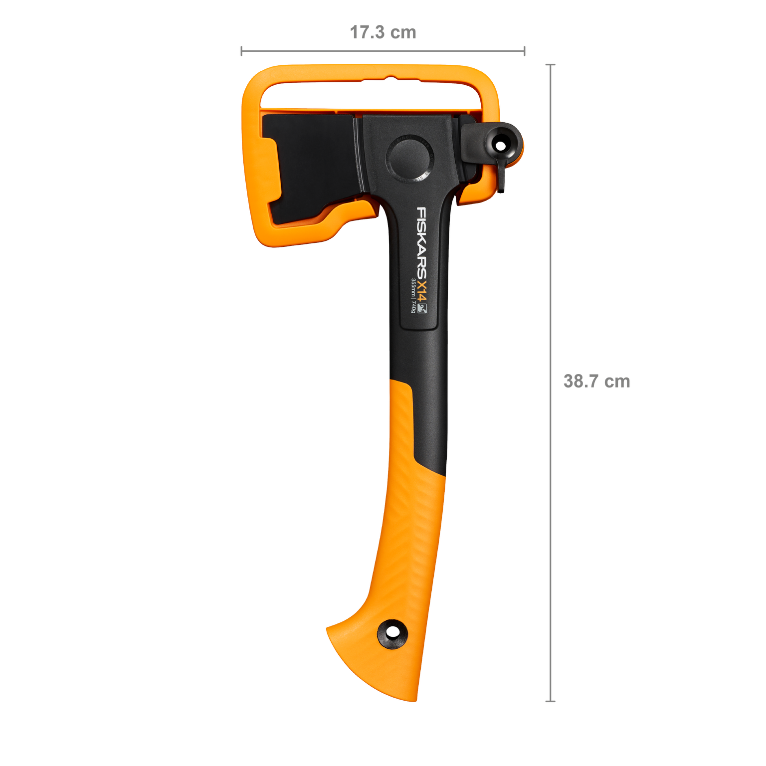 Kirvis FISKARS X14-XS, 38 cm, 0,8 kg - 4