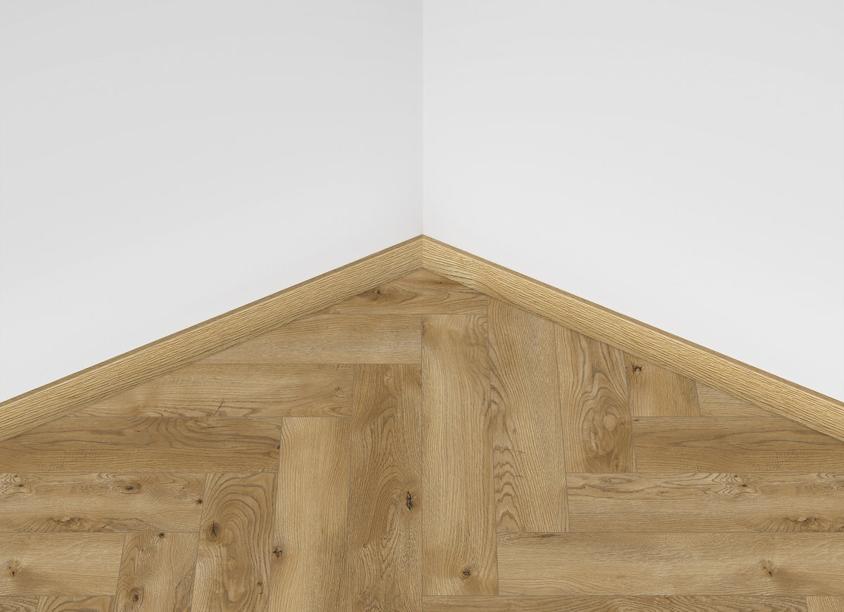 Laminatas VILLE Herringbone, 63263, atsarus vandeniui 24 h, 643 x 131 x 8 mm, 32/AC5 - 3