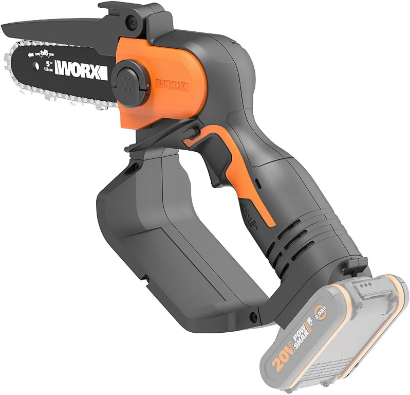 Akumuliatorinis pjūklas Worx WG324E.9 korpusas - 3