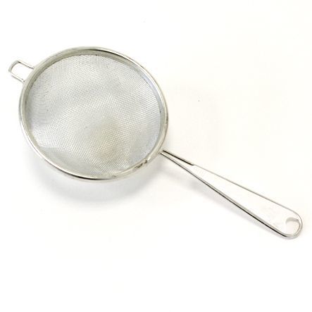 Nerūdijančio plieno sietelis maistui pertrinti AXENTIA, 10 cm-0