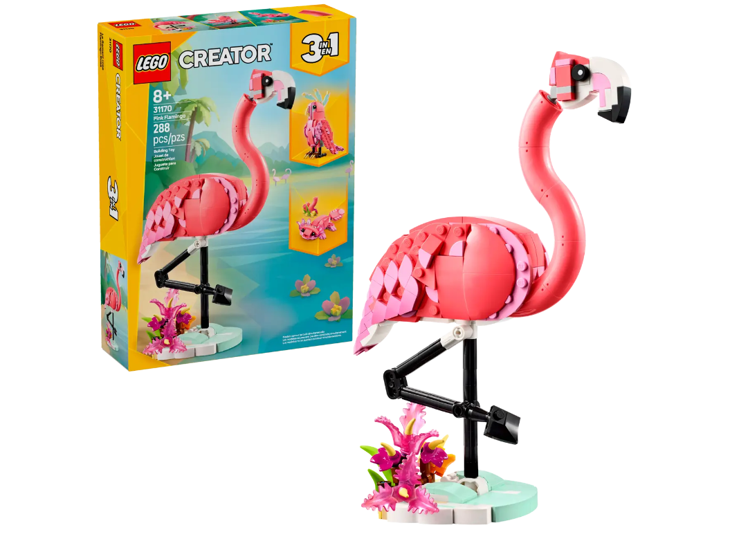 Konstruktorius LEGO Creator Wild Animals: Pink Flamingo-0