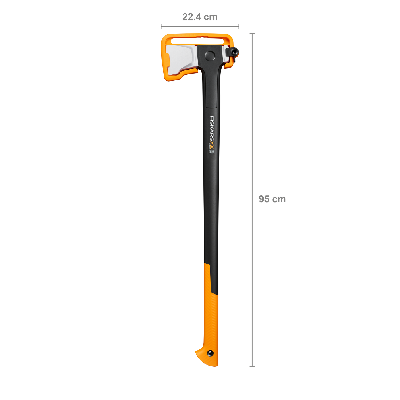Kirvis FISKARS X36-L, stiklo pluošto kotas, skaldymo, 95 cm, 2,51 kg - 4