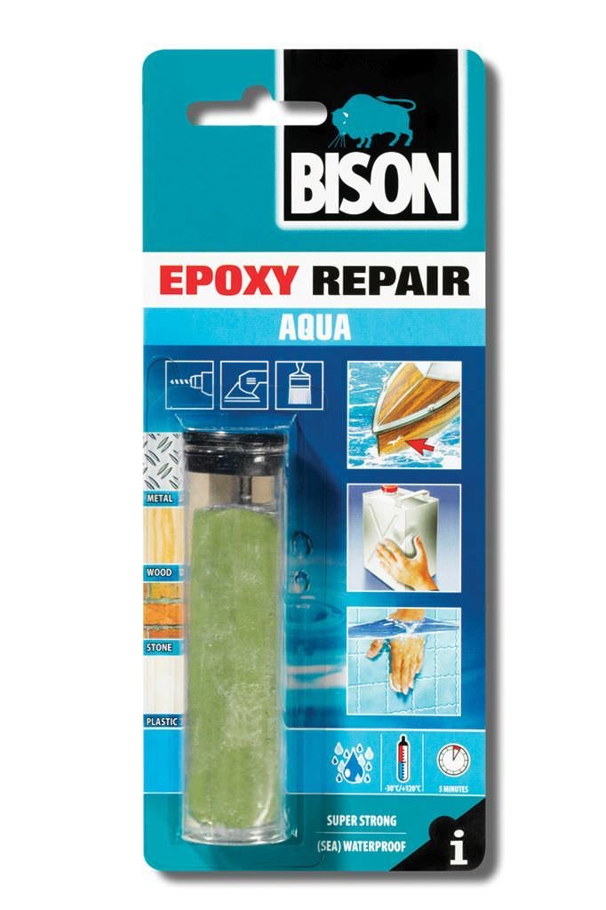 Klijai BISON EPOXY REPAIR AQUA, 75 ml