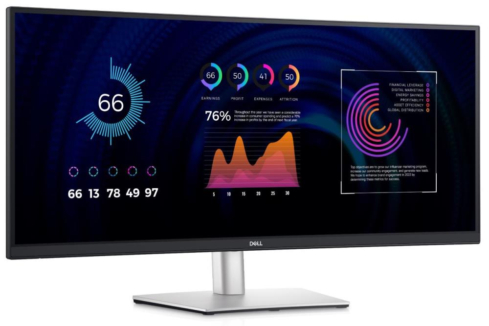 Monitorius Dell P3424WE, 34", 5 ms-0