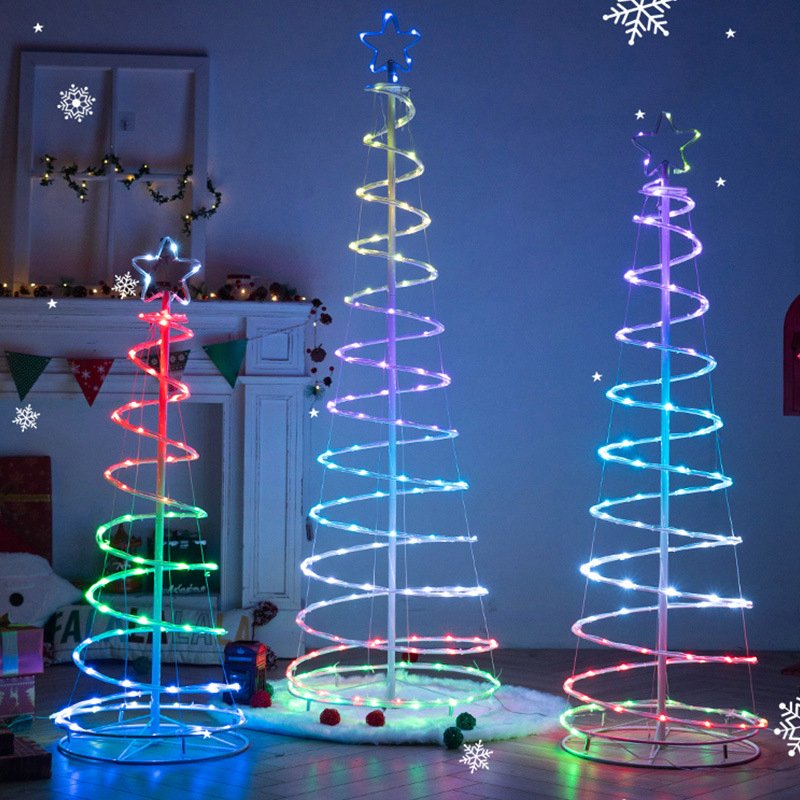 El. dekoracija SPIRAL TREE, IP44, 135 LED, 10W, 5V