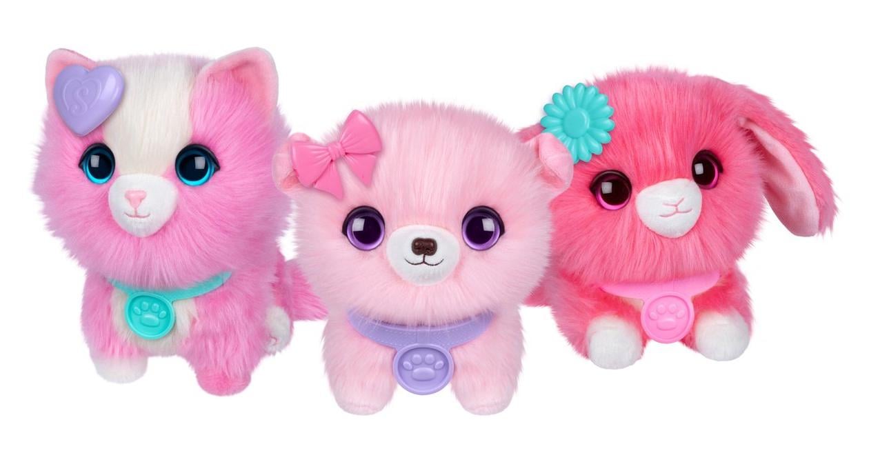 Pliušinis žaislas SCRUFF-A-LUVS, rožinės spalvos, 19 cm, įvairių dizainų - 4
