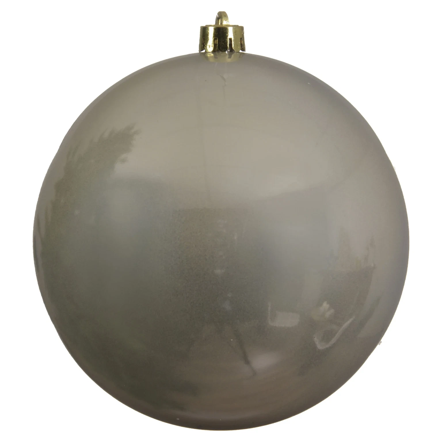 Kalėdinis eglės žaisliukas BAUBLES, šampaninės sp., 20 cm, 1 vnt-0