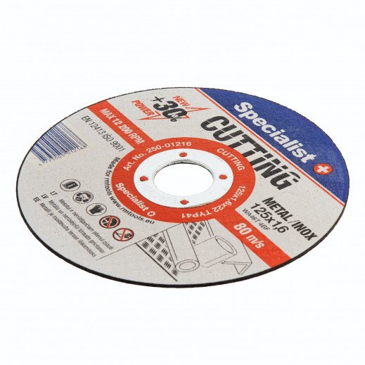Metalo pjovimo diskas SPECIALIST+ Cutting, 125 x 1,6 x 22 mm - 3