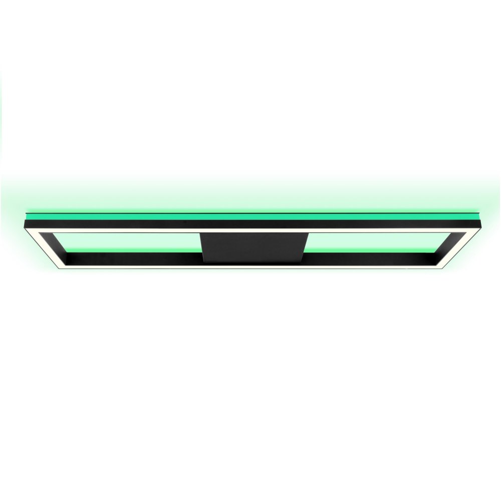 Lubinis LED šviestuvas BRILLIANT ICARUS, 37W, CCT 3000-6500K,RGB,3800lm, DIM,100x25x7,5 cm - 4