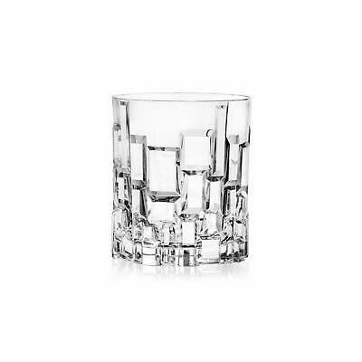 Krištolinės viskio stiklinės RCR ETNA, 6 vnt., 340 ml