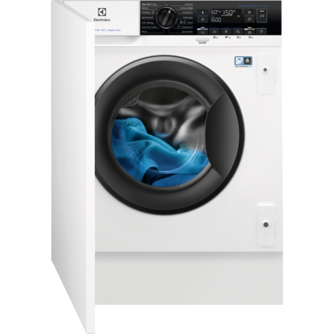 Įmontuojama skalbimo mašina Electrolux EW7W368SI, 8 kg, balta - 1