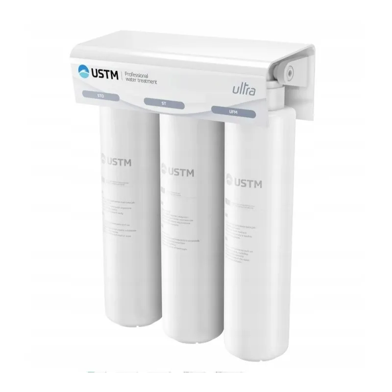 3-ių pakopų vandens filtravimo sistema USTM Ultra Black Style-0