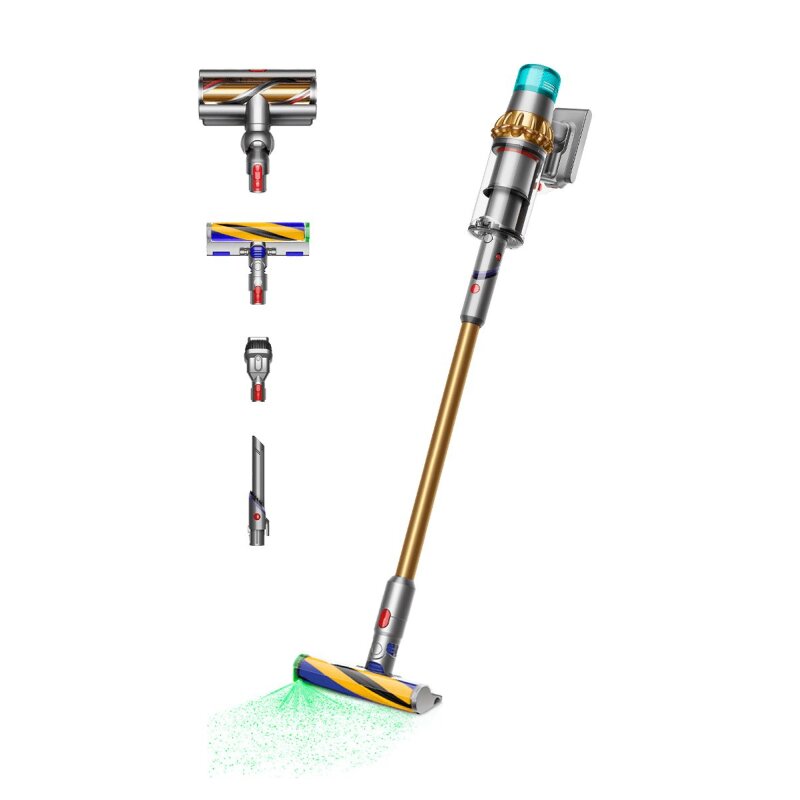 Belaidis dulkių siurblys-šluota DYSON V15 DETECT ABSOLUTE - 4