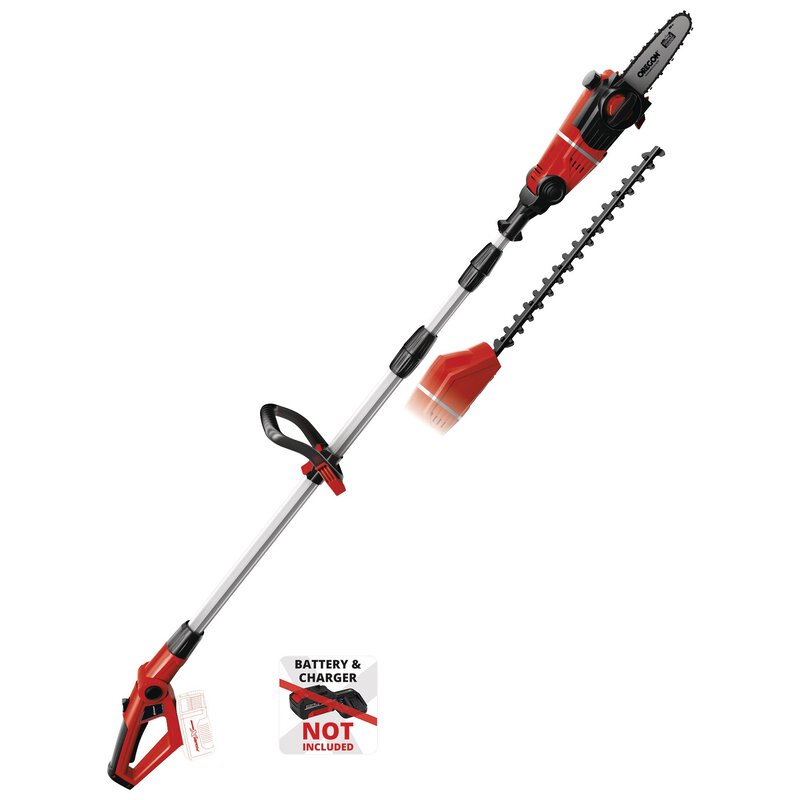 Akumuliatorinis daugiafunkcis genėtuvas EINHELL GE-HC 18 Li T-Solo, 18 V, 40/17cm,be akumuliatoriaus - 1