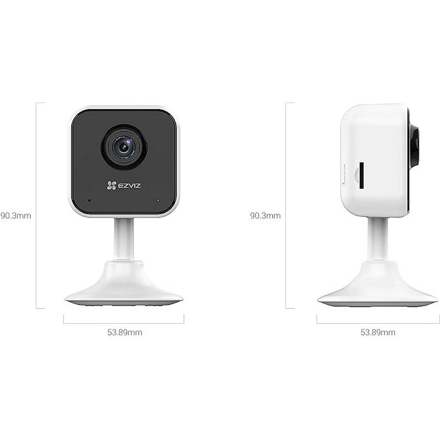 Išmanioji vidaus stebėjimo kamera (2MP), EZVIZ CS-H1c, Wi-Fi - 4