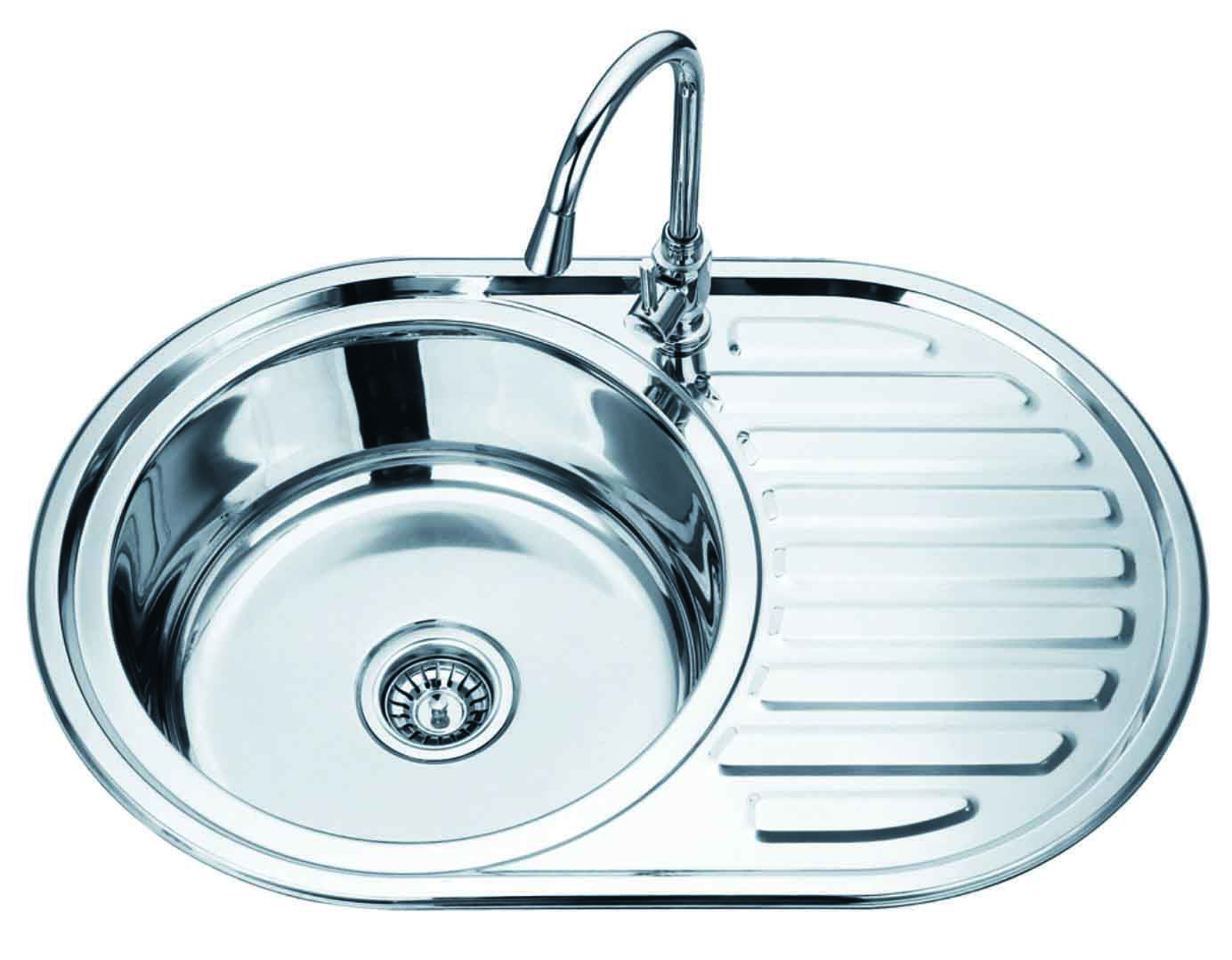Nerūdijančio plieno plautuvė D7750PF, 770 x 500 x 160 mm