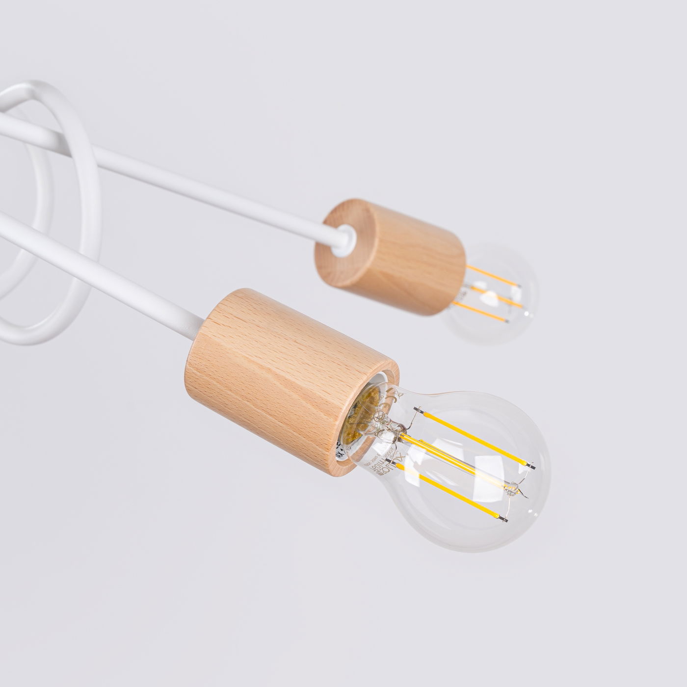 Lubinis šviestuvas SOLLUX EMBER 5, 5 x max 15W LED, balta - 8