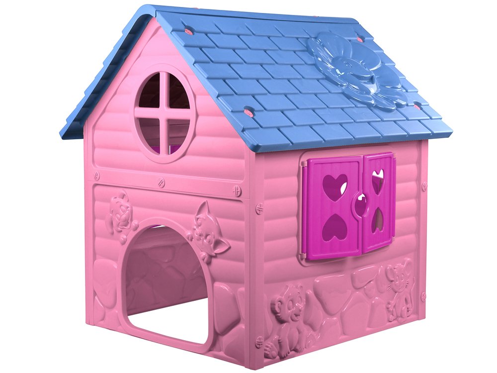 Vaikų žaidimų namelis, rožinis - 5