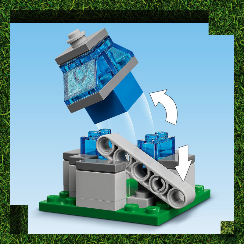 Konstruktorius LEGO Minecraft The Ghast Balloon Village Attack - 4