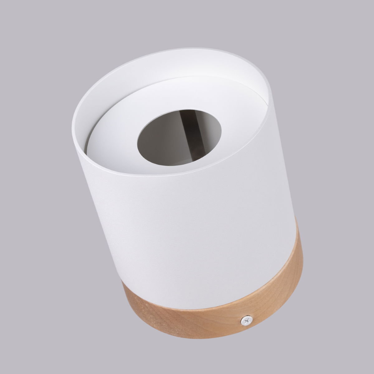 Lubinis šviestuvas SOLLUX RIF, 1xGU10, max 10 W LED, balta/natūrali mediena - 6