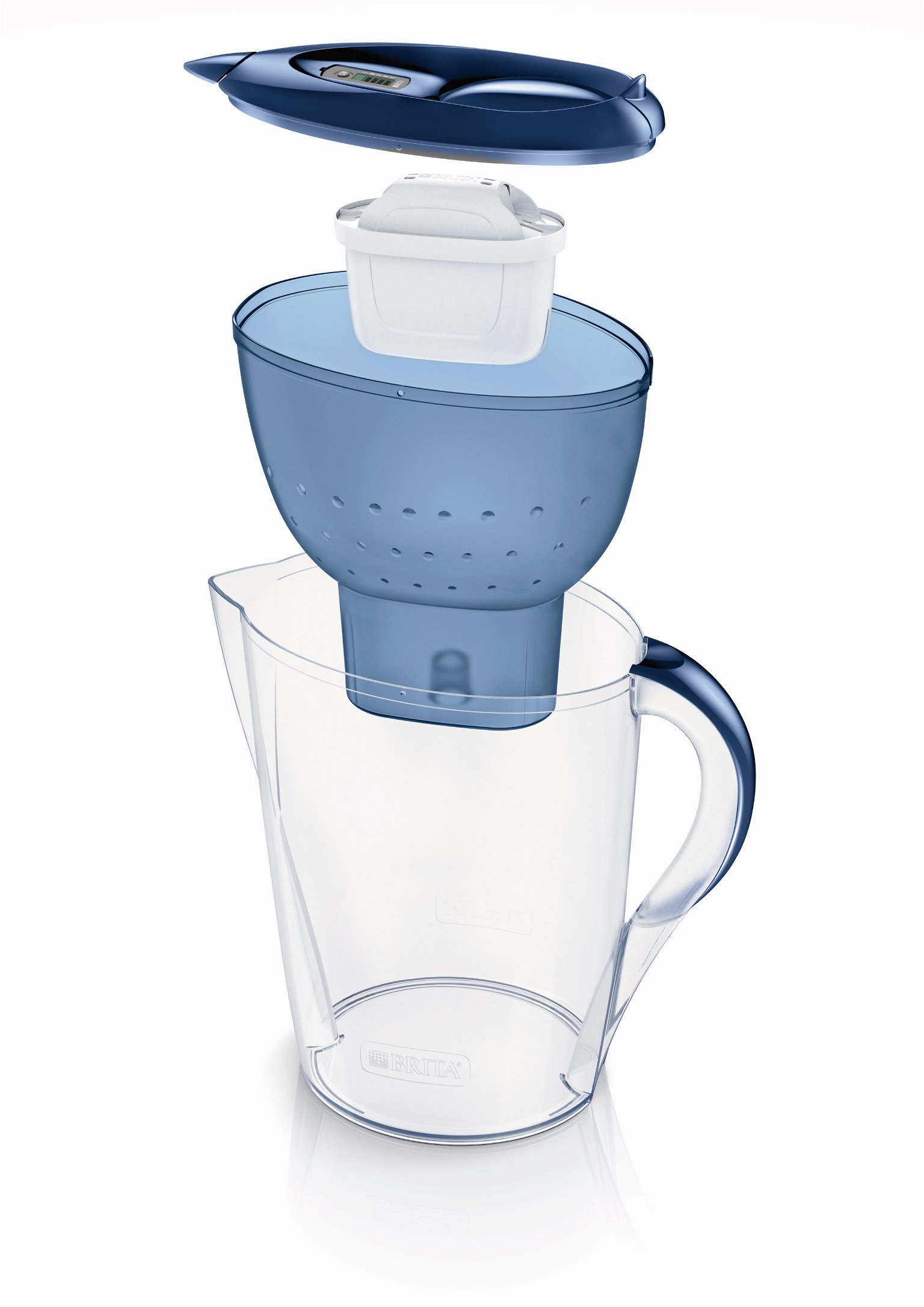 Vandens filtro komplektas BRITA Marella XL, mėlynos sp., 3,5 l + 2 MX - 2