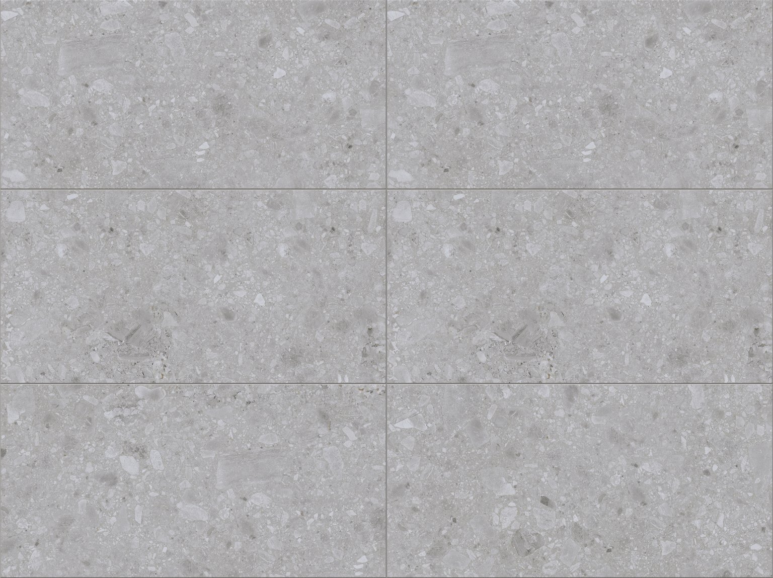 SPC vinilinės grindys CERAMIN 51019, pilkos spl., su grioveliu V4, 780 x 392 x 3,2 mm