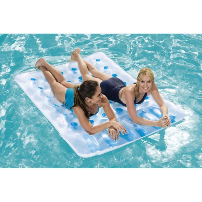 Dvigubas pripučiamas čiužinys BESTWAY Double Pool Lounger, 193 x 142 cm - 4