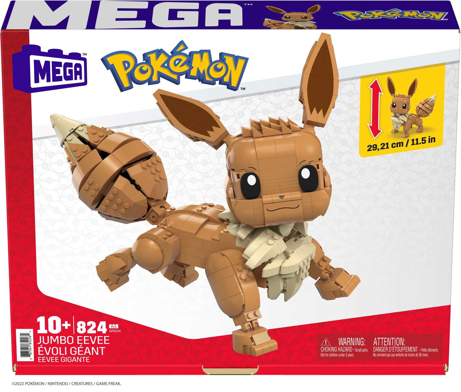 Mega Construx Pokemon rinkinys Didysis Eevee - 6