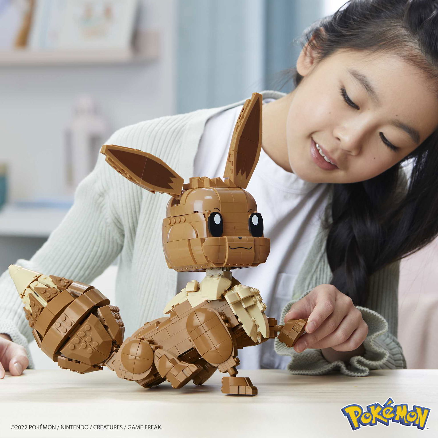 Mega Construx Pokemon rinkinys Didysis Eevee-1