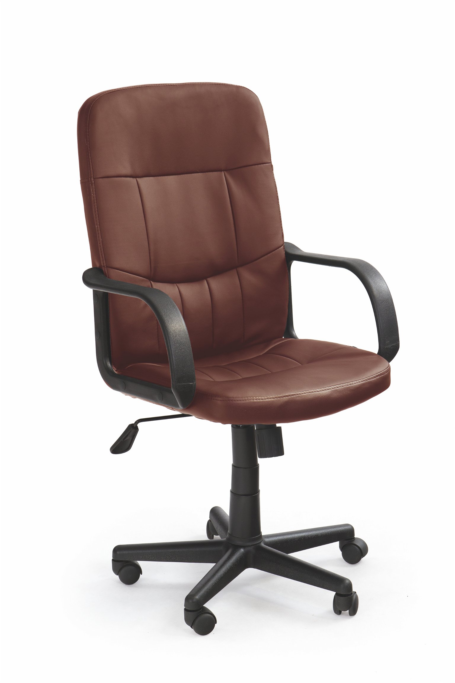 Biuro kėdė DENZEL, tamsiai ruda - 1