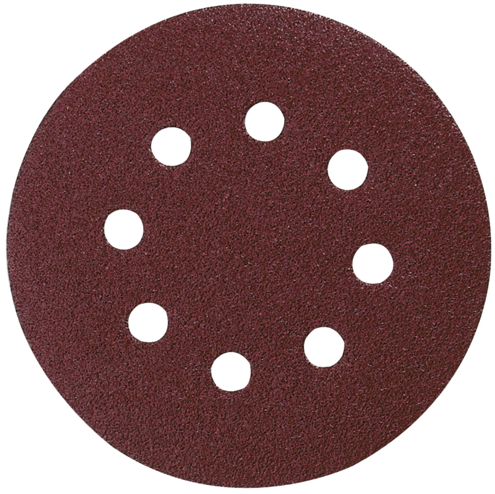 Šlifavimo diskeliai MAKITA, 125 mm, 8 skylės, K40, 10 vnt.-0