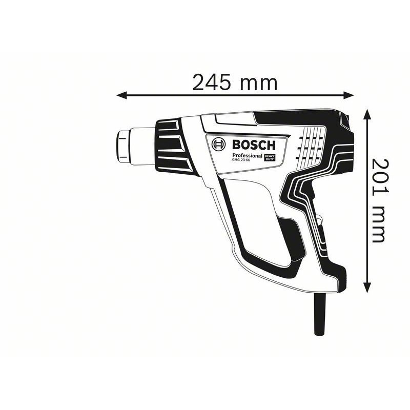 Elektrinė orapūtė BOSCH PRO GHG 23-66 (su 2 priedais)-1