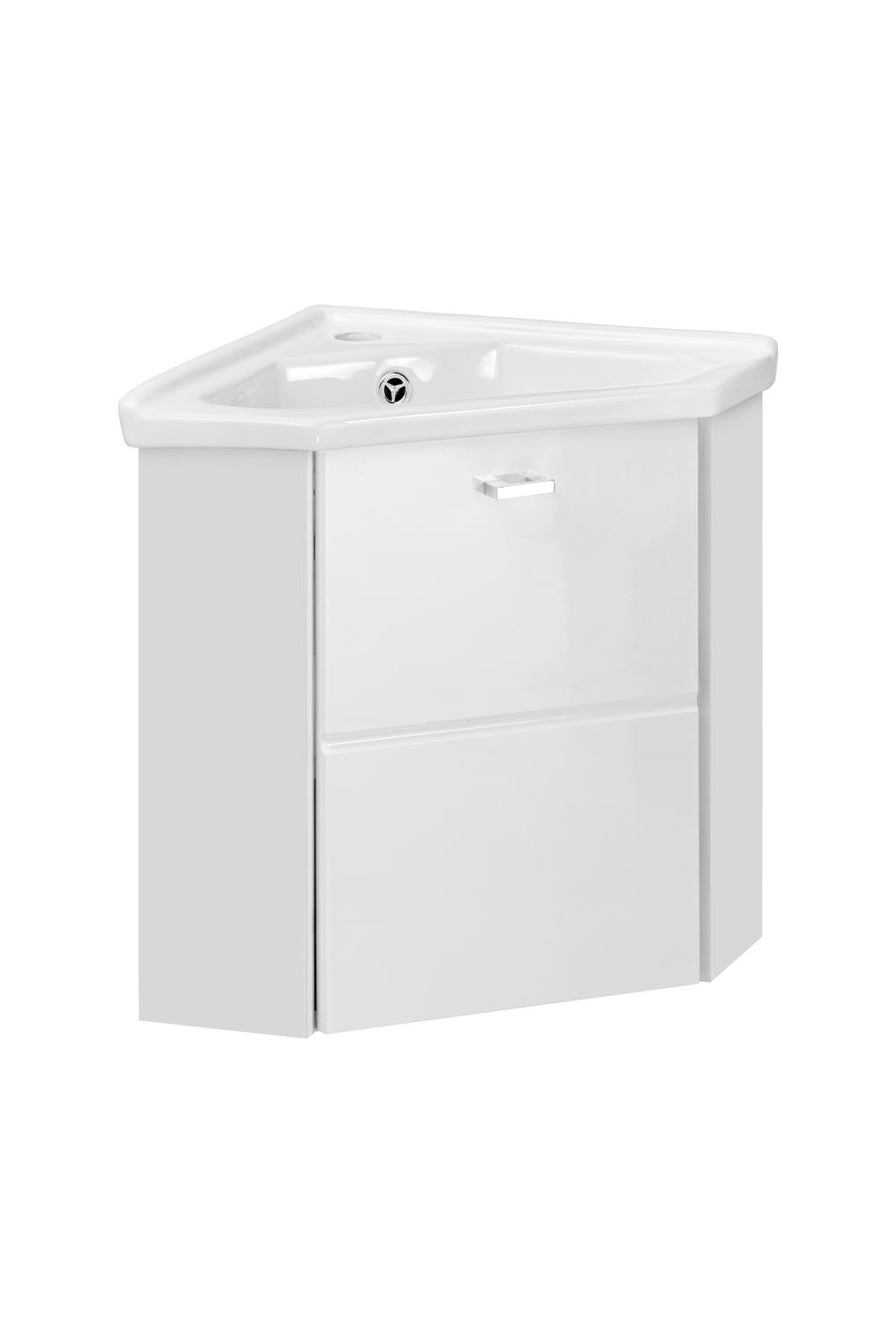 Vonios spintelė COMAD FINKA WHITE 824 -9068CORNE FSC, balta - 3
