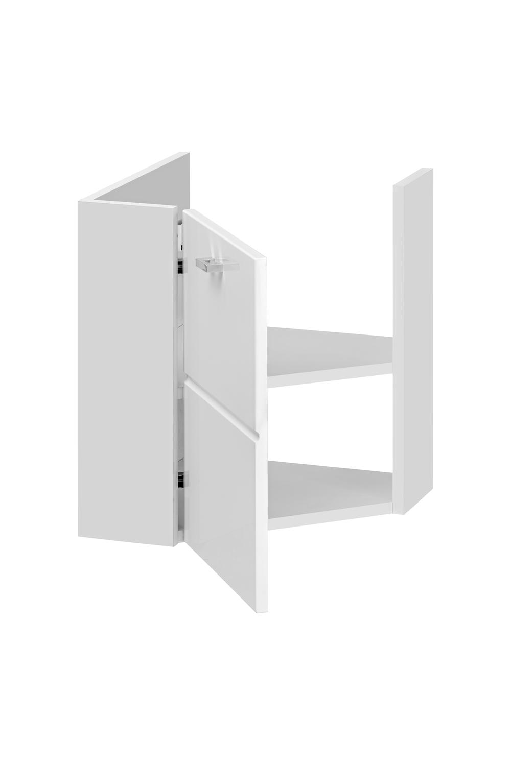 Vonios spintelė COMAD FINKA WHITE 824 -9068CORNE FSC, balta - 2