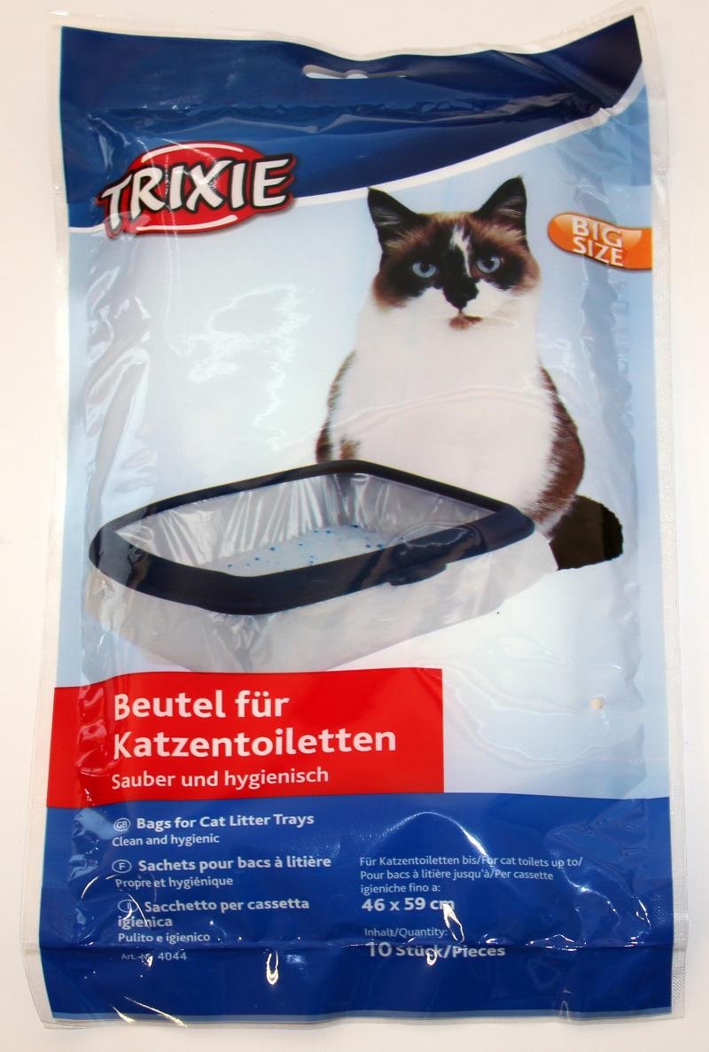 TRIXIE maišai kačių tualetui iki 46x59 cm, 10 vnt.