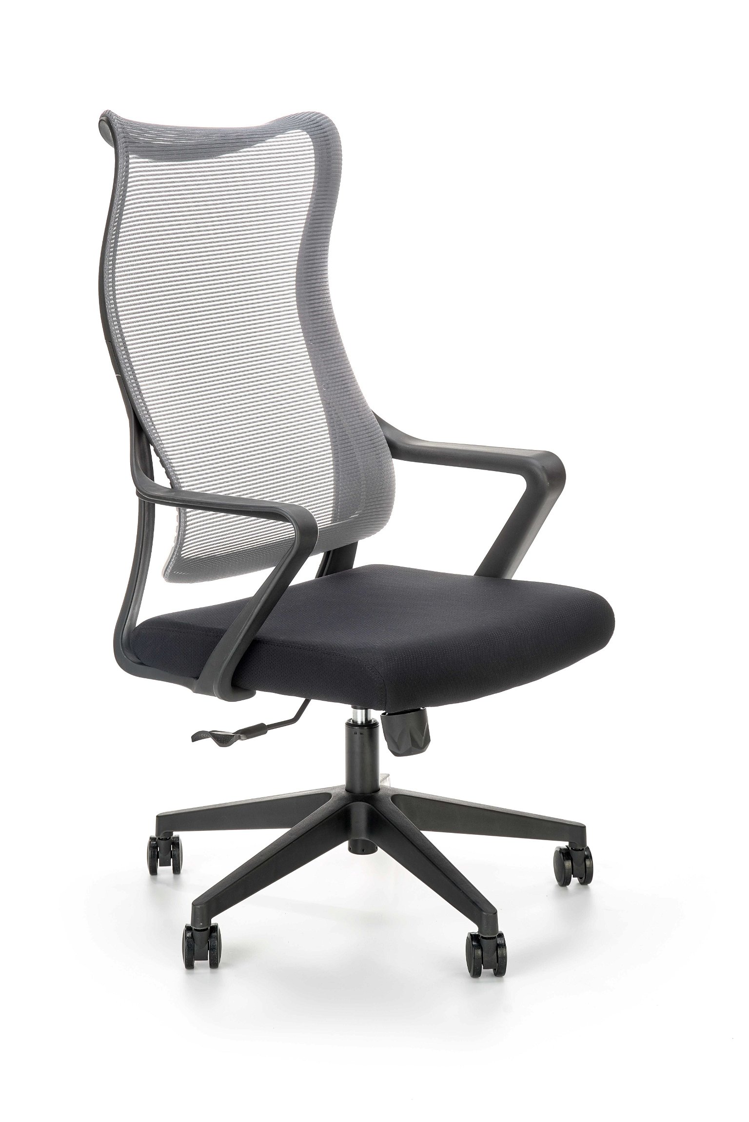 Biuro kėdė LORETO, pilka/juoda