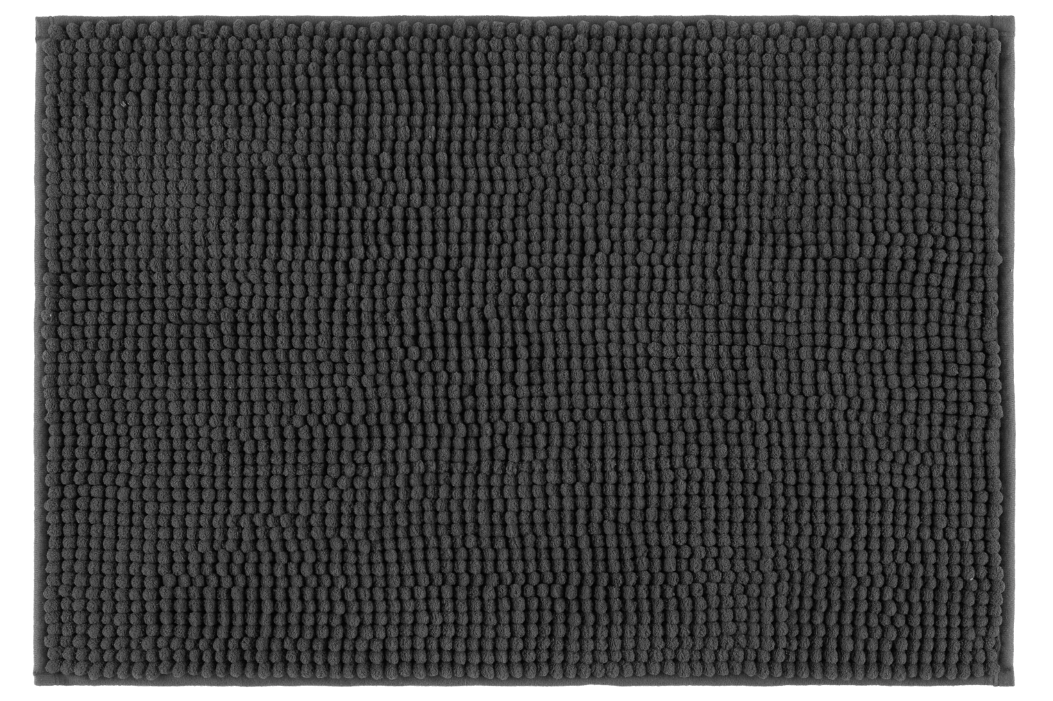 Vonios kilimėlis 4LIVING CHENILLE, poliesteris, tamsiai pilkos sp., 50 x 80 cm