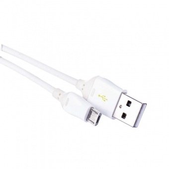 Jungiamasis USB laidas EMOS SM7004W, 1 m, baltos sp.