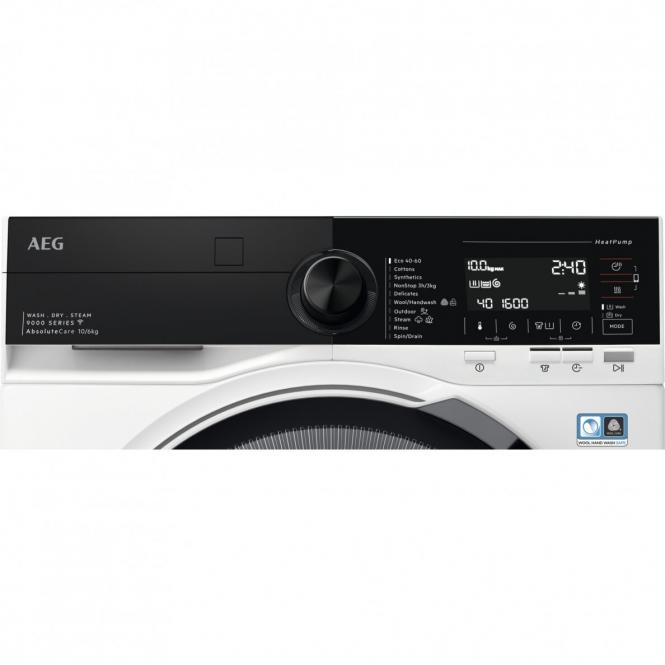 Skalbimo mašina - džiovyklė AEG LWR98165XE, 10 kg - 2