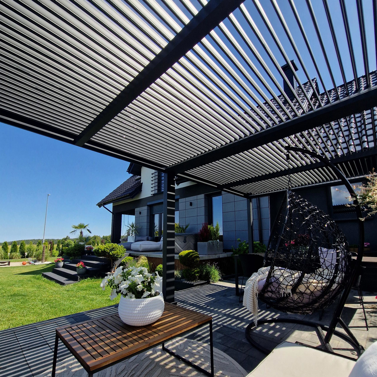 Sodo pavėsinė Pergola Bermeo, 400 x 400 cm - 5