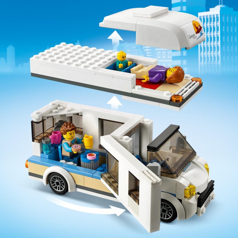 Konstruktorius LEGO City Holiday Camper Van 60283 - 2