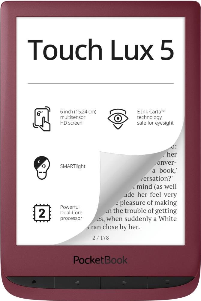 Elektroninė knygų skaityklė Pocketbook Touch Lux 5, 4 GB