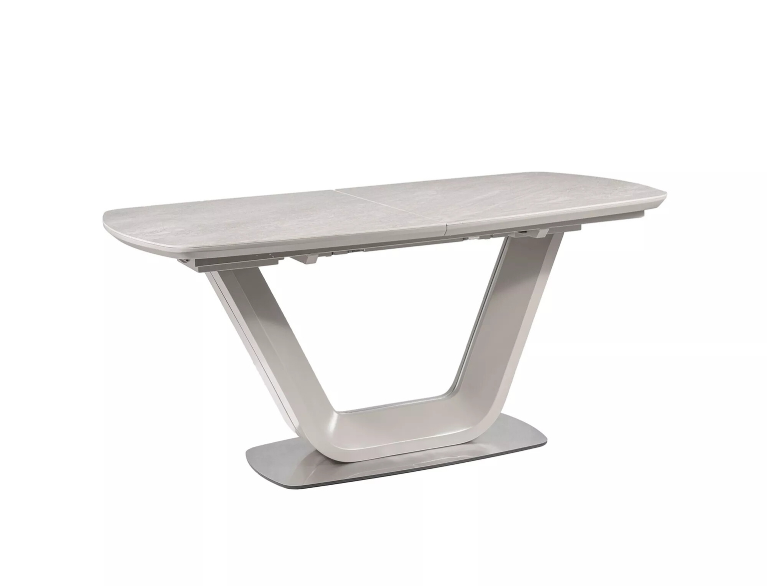 Valgomojo stalas ARMANI CERAMIC, 160 x 90 cm, pilkas - 6