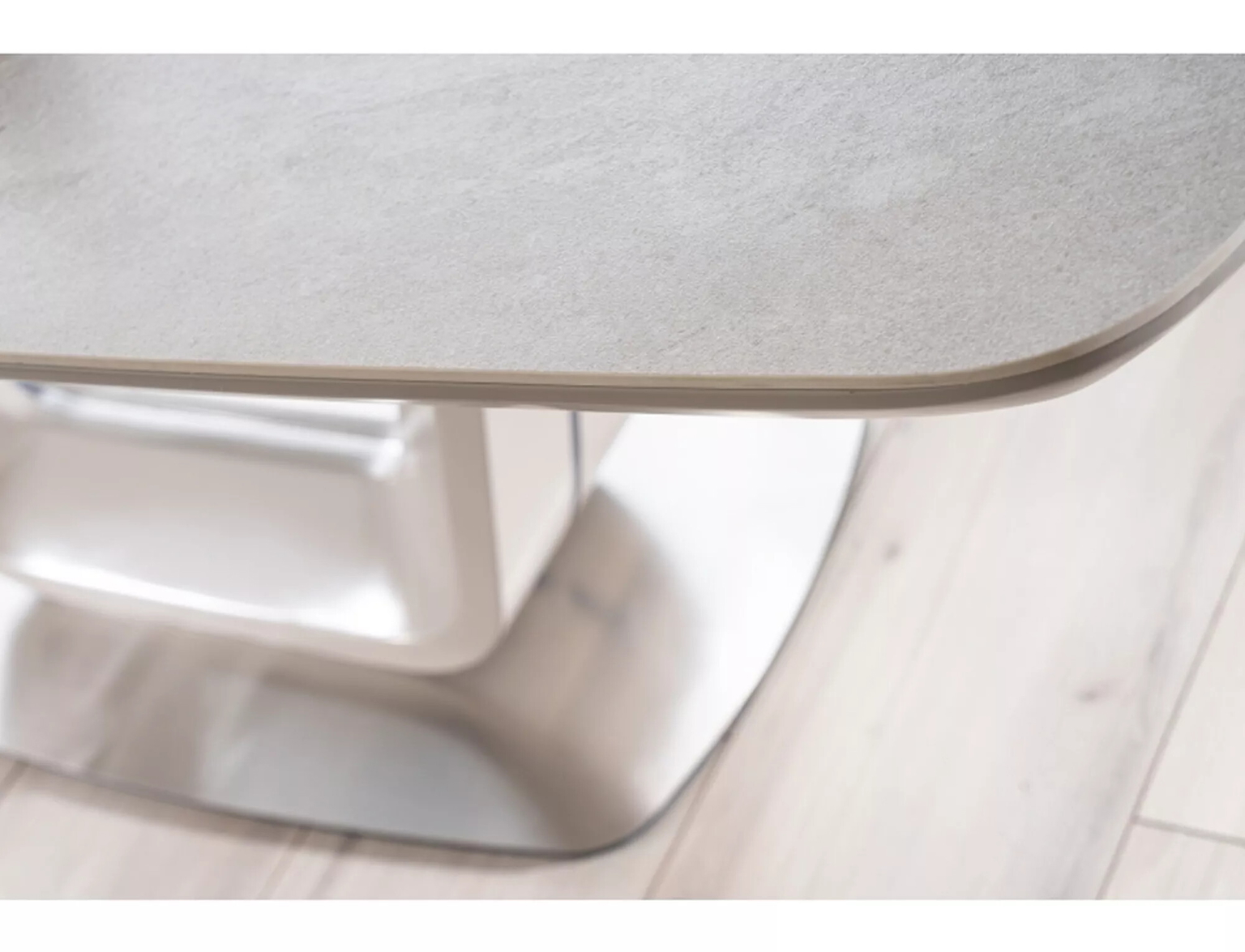Valgomojo stalas ARMANI CERAMIC, 160 x 90 cm, pilkas-1