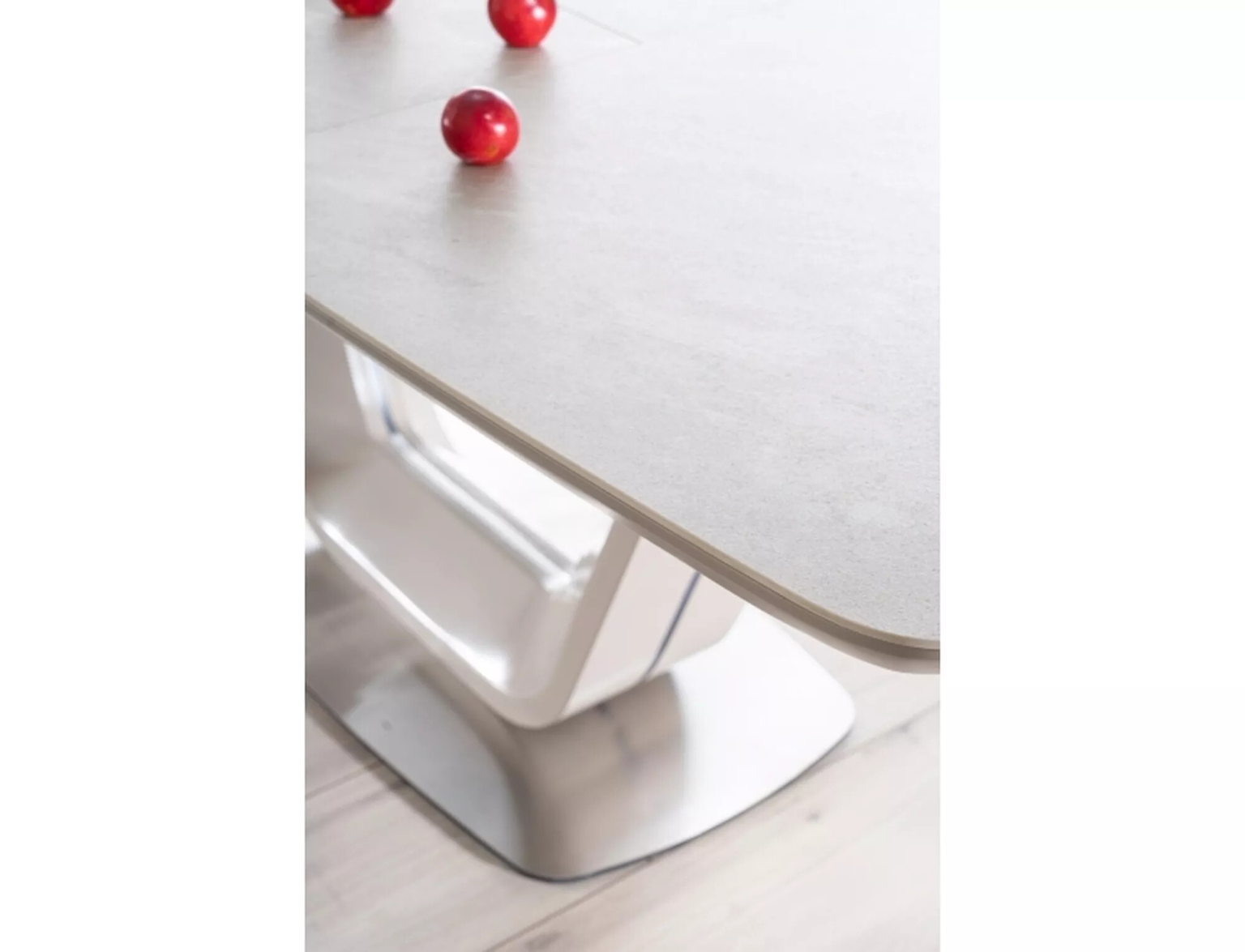 Valgomojo stalas ARMANI CERAMIC, 160 x 90 cm, pilkas - 7